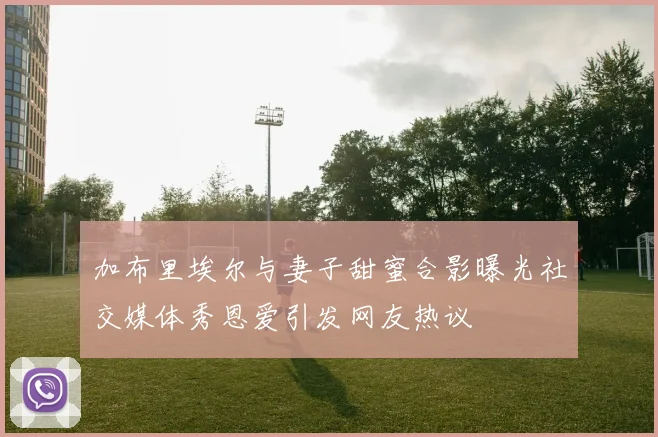 加布里埃尔与妻子甜蜜合影曝光社交媒体秀恩爱引发网友热议